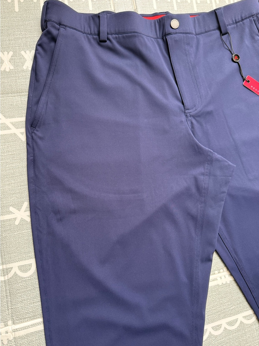 Redvanly Bradley Pull-On Pants in Midnight Navy - Picture 2 of 13